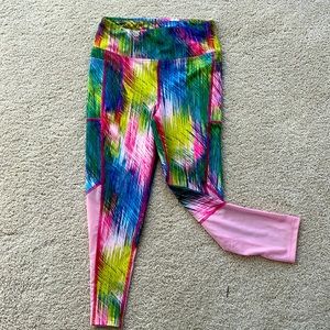 Colorful bcg leggings